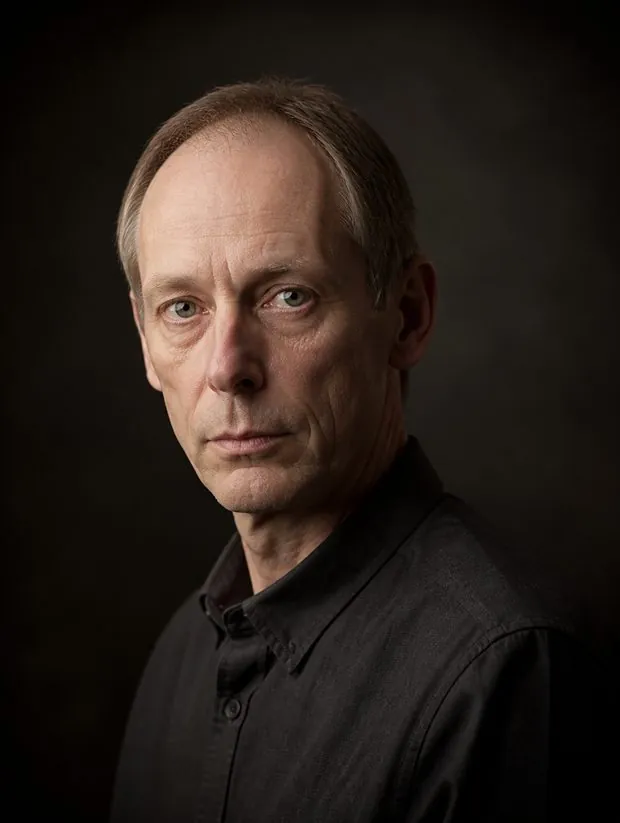 Computer-generated portrait for Peter Ashworth, Financial Controller